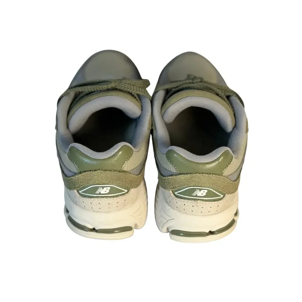 New Balance 2002R Running Sneakers  Olive/Gray Men's